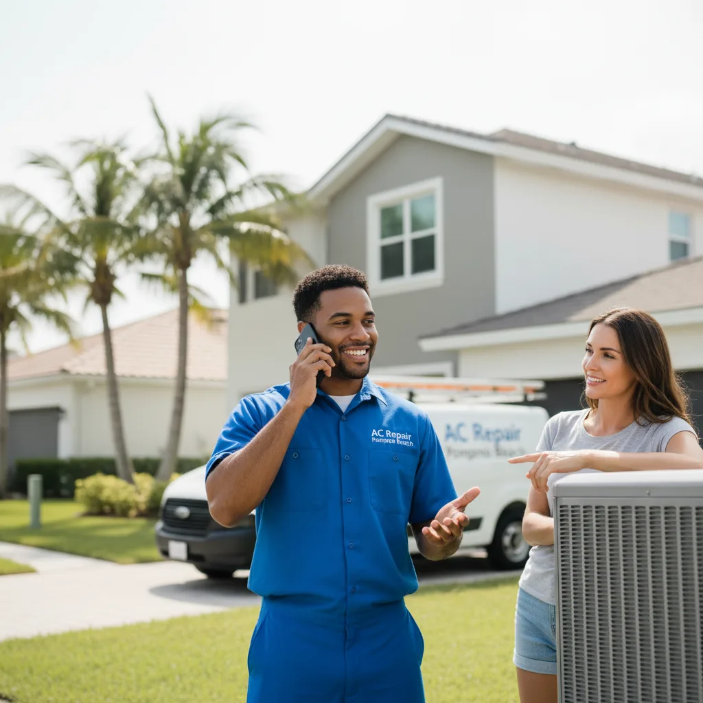 AC Repair Pompano Beach customer support in Monona
